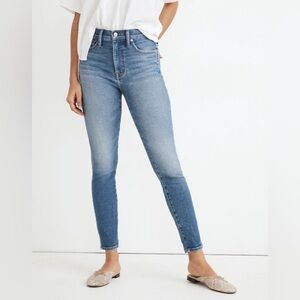 NEW w/Tags MADEWELL 10" High-Rise Skinny Crop Jeans Women's Size 28